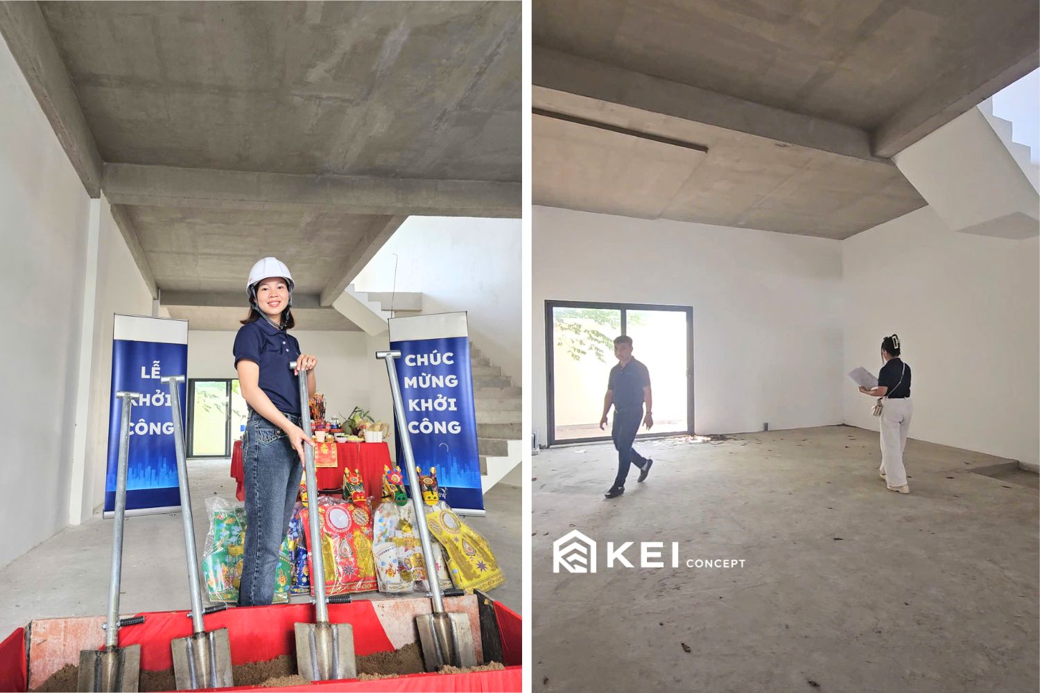 Hiện trạng bàn giao bên trong nhà dự án The Classia Khang Điền