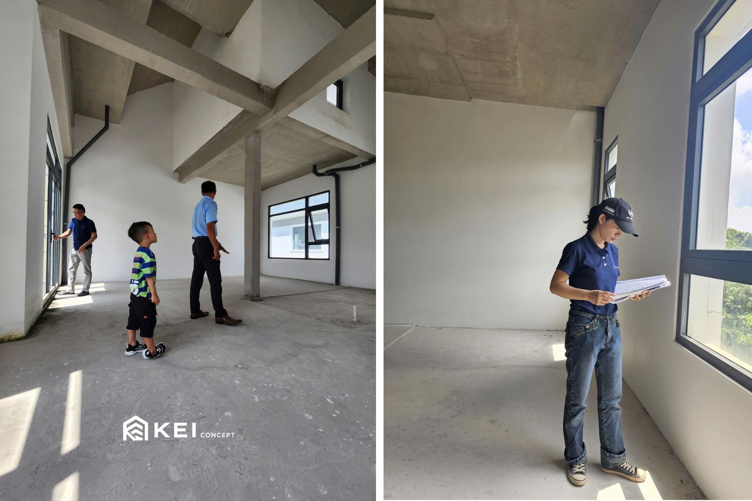 Khảo sát tư vấn trực tiếp tại Công trình 