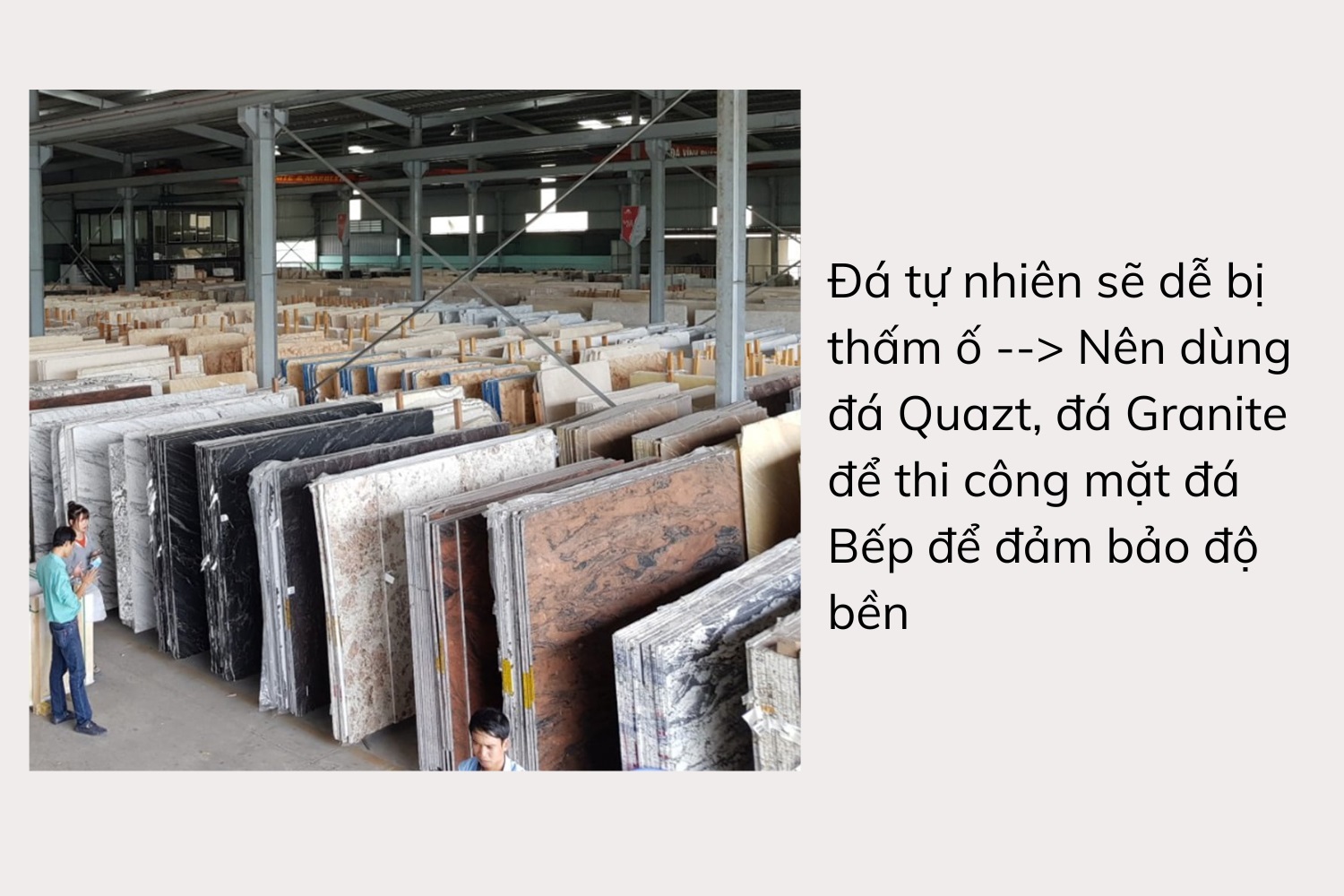 Nên sử  dụng các dòng đá bếp chất lượng tốt