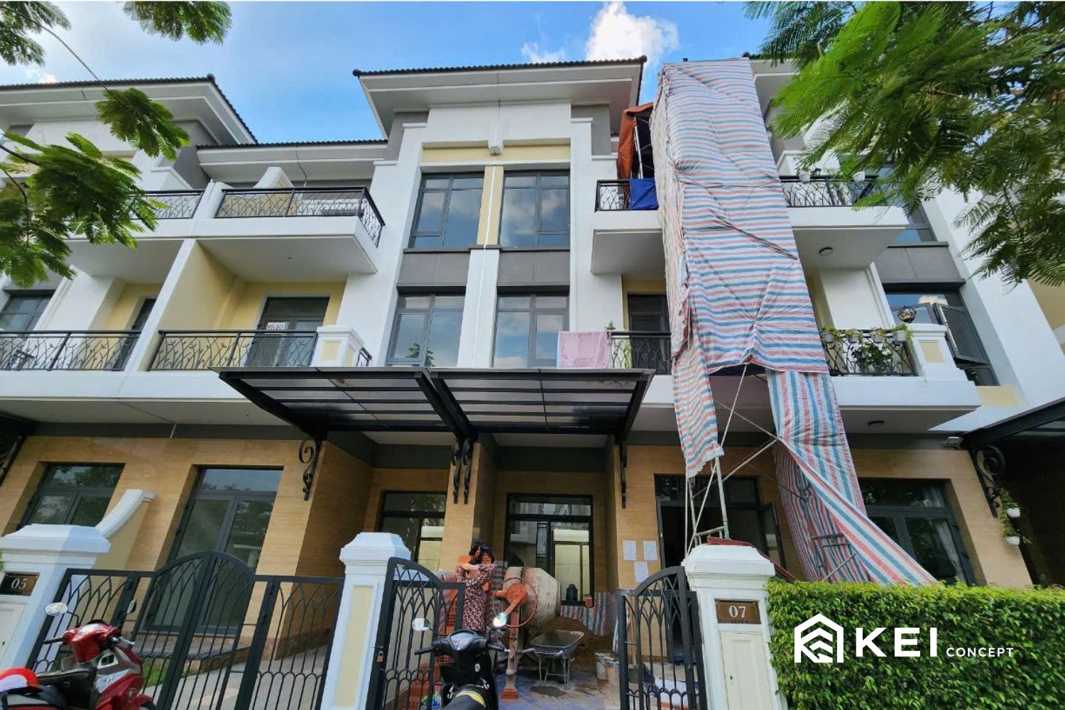 Thiết kế thi công hoàn thiện nội thất trọn gói tại Verosa park