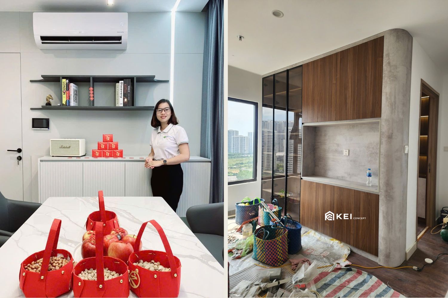 Thiết kế thi công Nội Thất Căn Hộ Vinhomes Grand Park