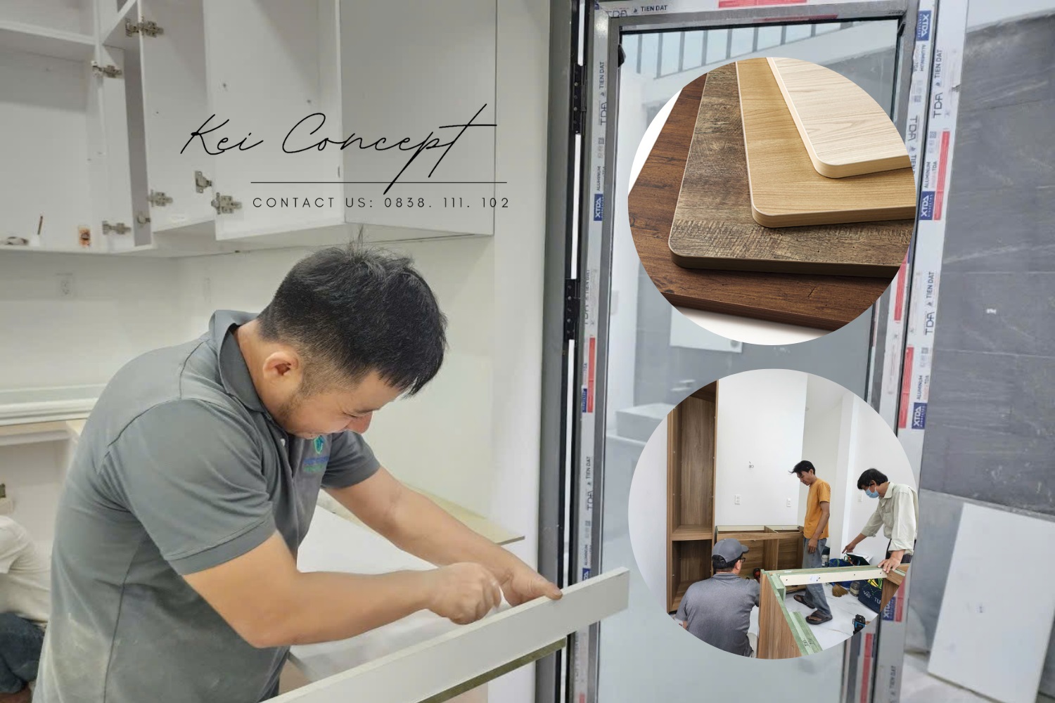 Ván gỗ công nghiệp trong thi công nội thất